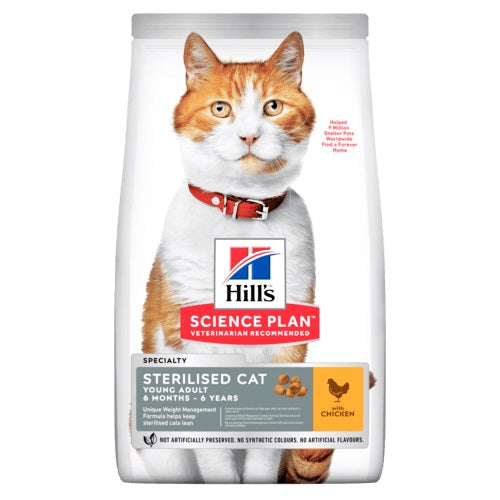 HILL'S FELINE ADULT STERILISED POLLO 7 KG