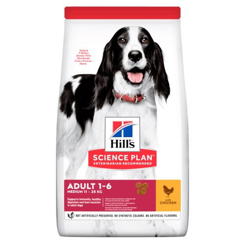 HILL'S CANINE ADULT MEDIUM CHICKEN 12 KG