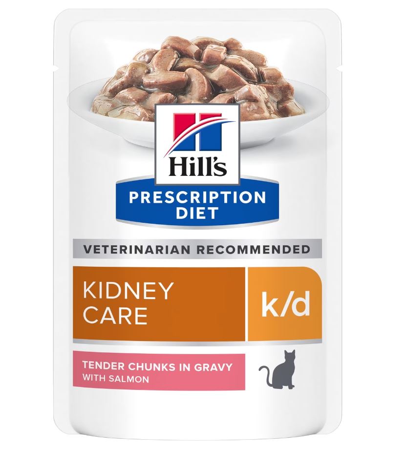 HILL'S PD FELINE K/D SALMONE BUSTA 85 GR