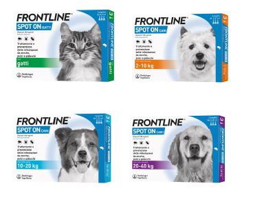 FRONTLINE SPOT-ON CANE 10-20 KG CF. (3 PIPETTE)