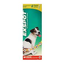 EXSPOT SPOT-ON CANE CF. (6 PIPETTE x 1 ML)
