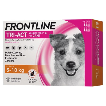 FRONTLINE TRI-ACT 5-10 Kg 6 PIPETTE