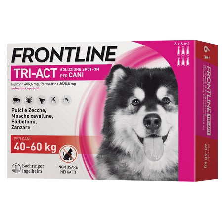 FRONTLINE TRI-ACT 40-60 Kg 6 PIPETTE