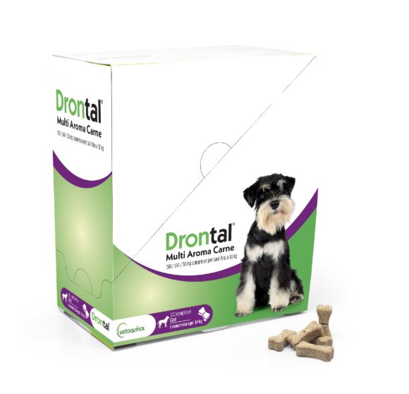 DRONTAL MULTI AROMA CARNE 102 CPR