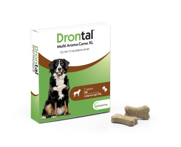 DRONTAL MULTI AROMA CARNE XL 2 CPR