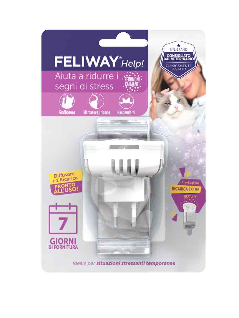 PRODOTTO NON PIU' IN COMMERCIO FELIWAY HELP DIFFUSORE COMPLETO (Diffusore+Ricarica)