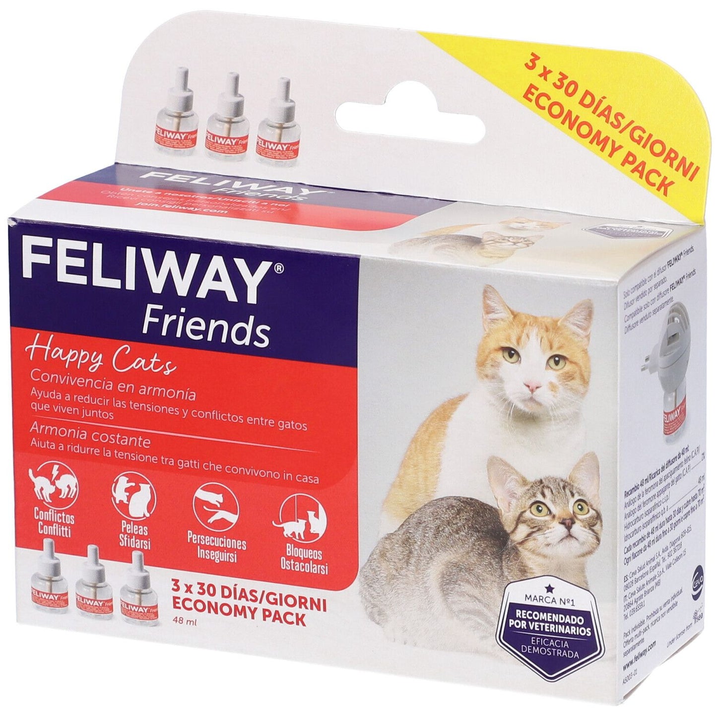 FELIWAY FRIENDS RICARICA CF. (3x48) ML
