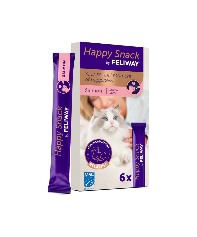 FELIWAY HAPPY SNACK SALMONE CF. (6 STICK)