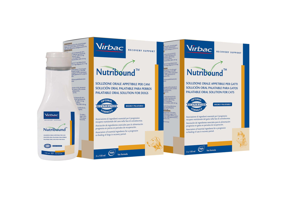 NUTRIBOUND GATTO 3 FLACONI da 150 ML