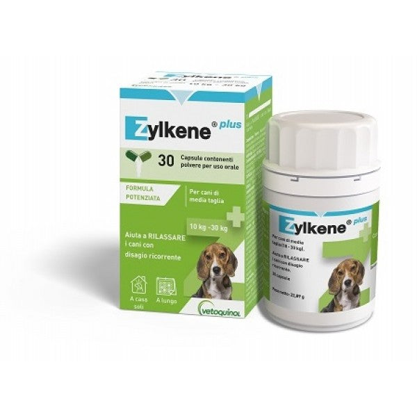 ZYLKENE PLUS CANE 10-30 KG 225mg 30 CPR