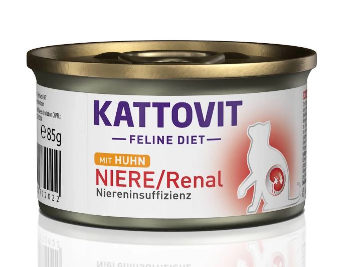 KATTOVIT GATTO DIET RENAL POLLO LATTINA 85 GR