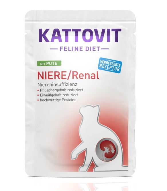 KATTOVIT GATTO DIET RENAL TACCHINO BUSTA 85 GR