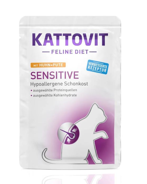 KATTOVIT GATTO DIET SENSITIVE POLLO & TACCHINO BUSTA 85 GR