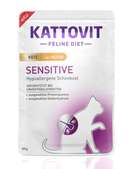 KATTOVIT GATTO DIET SENSITIVE PATE' POLLO BUSTA 85 GR