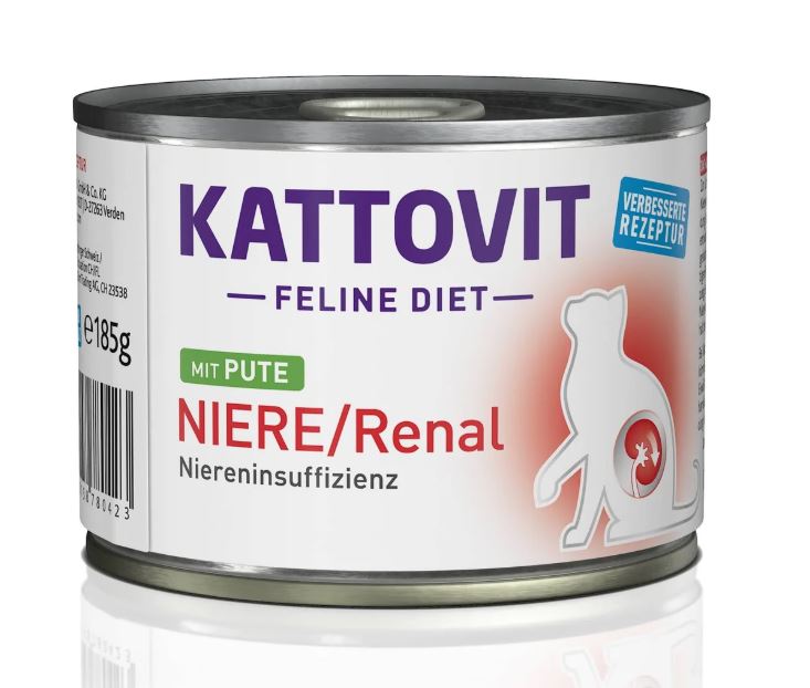 KATTOVIT GATTO DIET RENAL TACCHINO LATTINA 185 GR