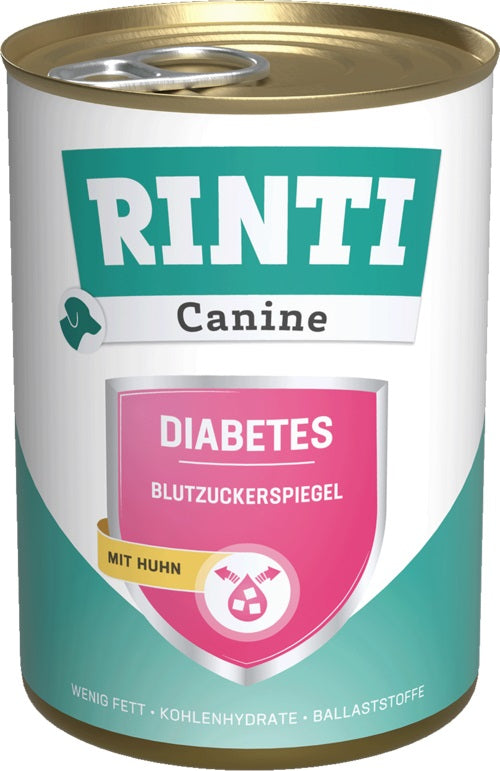 RINTI CANE DIET DIABETES POLLO LATTINA 400 GR