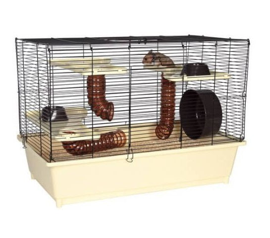 TRIXIE GABBIA ON ACCESSORI PICCOLI RODITORI 62X46X36CM alimento per cani e gatti | Pet Care Italia
