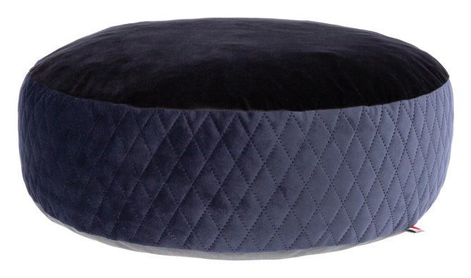 KERBL CANE CUSCINO MATERASSINO POUF 60x18 CM NERO/BLU