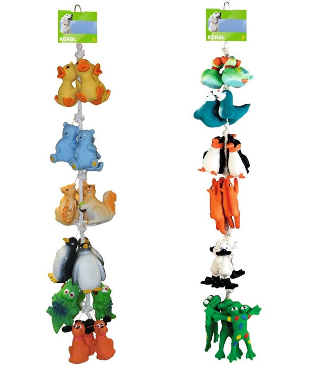 KERBL CANE GIOCO ANIMALI IN LATEX (animali assortiti)