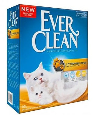 EVERCLEAN LETTIERA GATTO LITTERFREE PAWS 10 LT 9,8 KG (SOSTITUISCE EVERCLEAN LESS TRAIL )