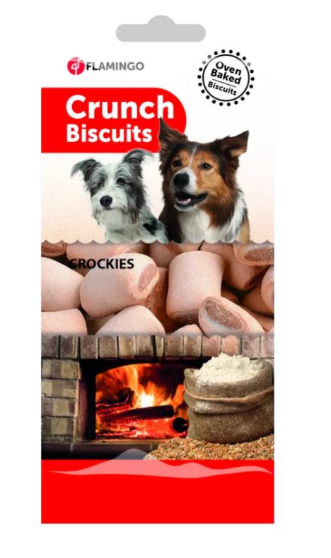 Flamingo Cane Snack Biscotti Crunch Crockies 500 g