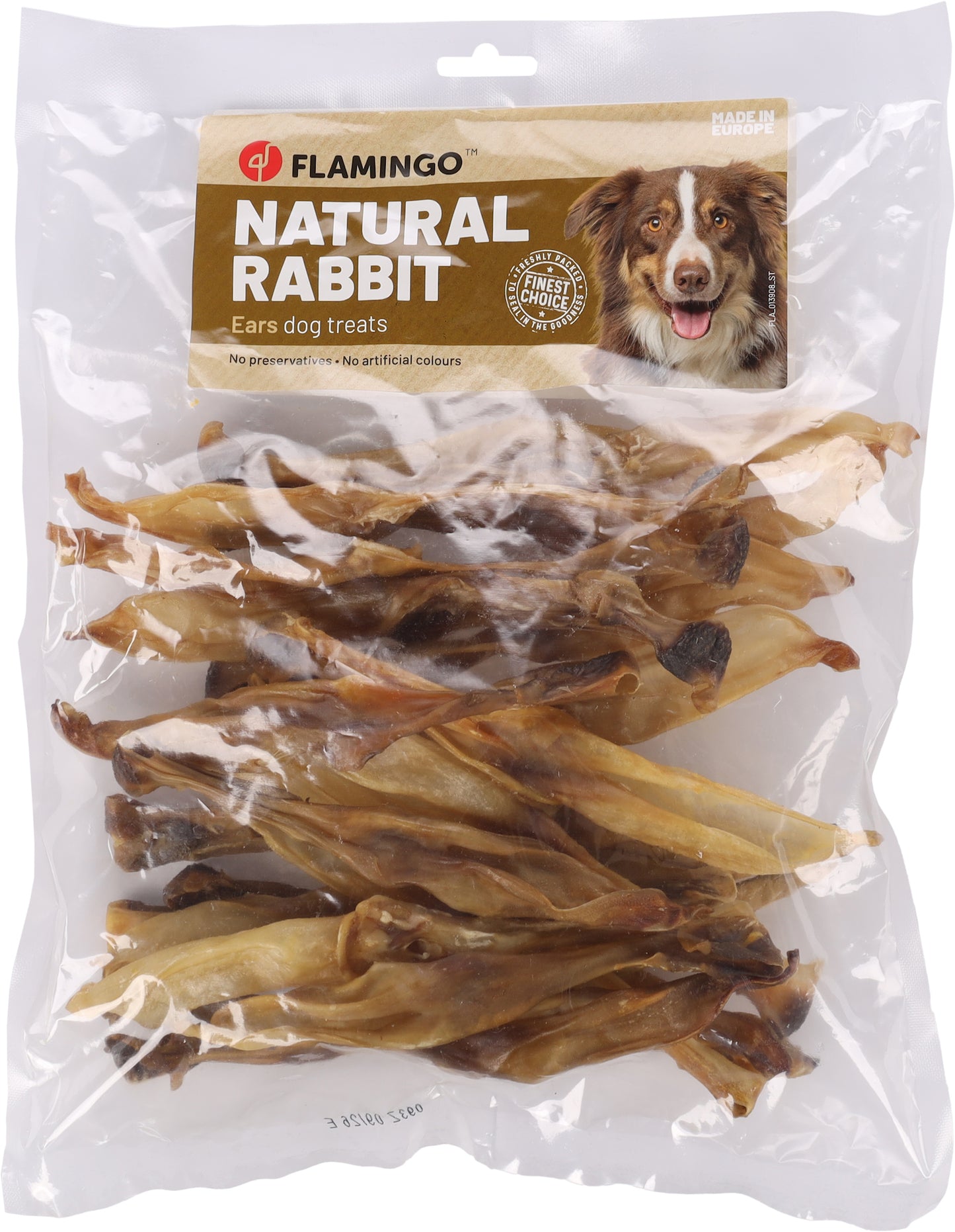 FLAMINGO CANE SNACK NATURE ORECCHIE DI CONIGLIO 200 GR