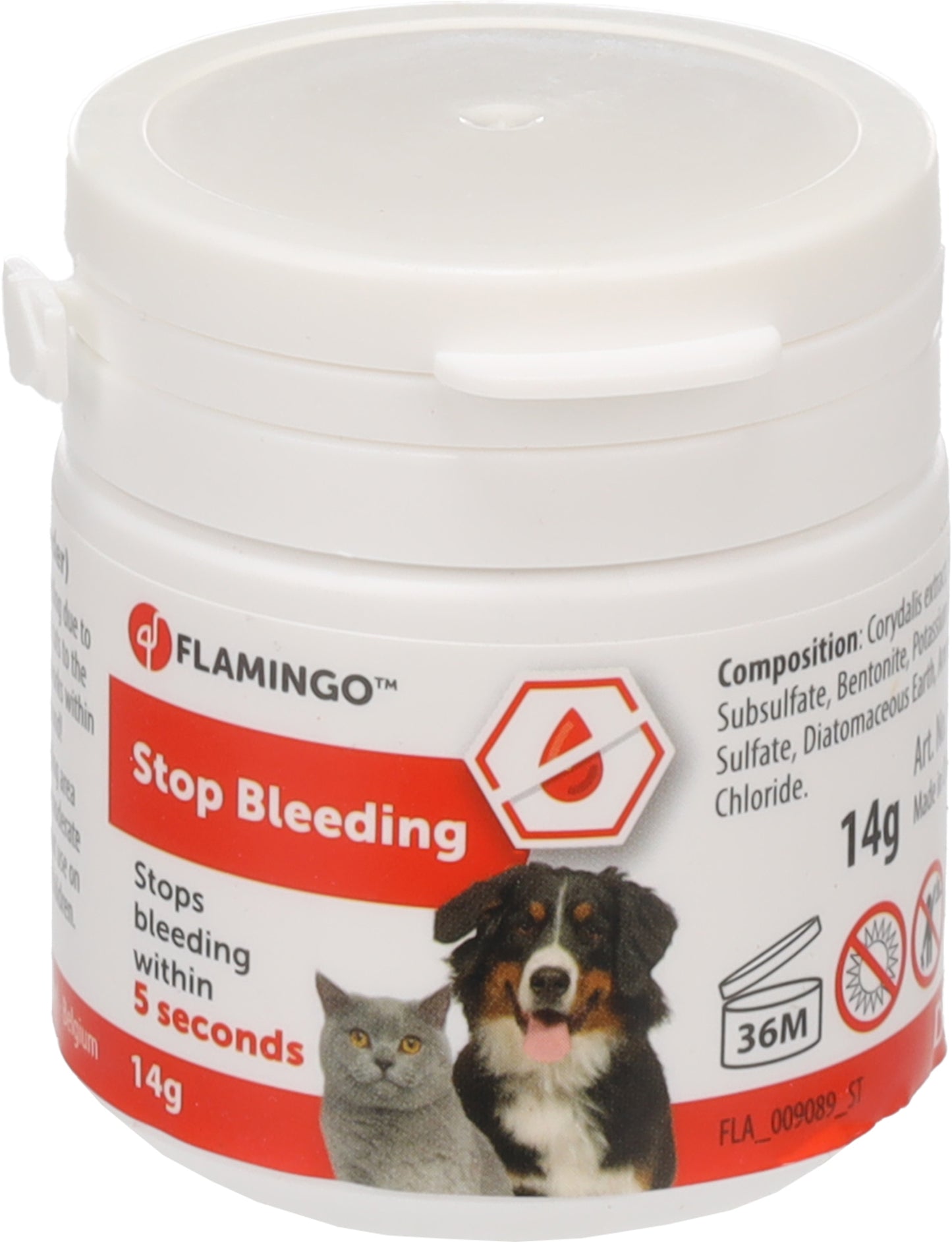 FLAMINGO POLVERE EMOSTATICA 14 GR