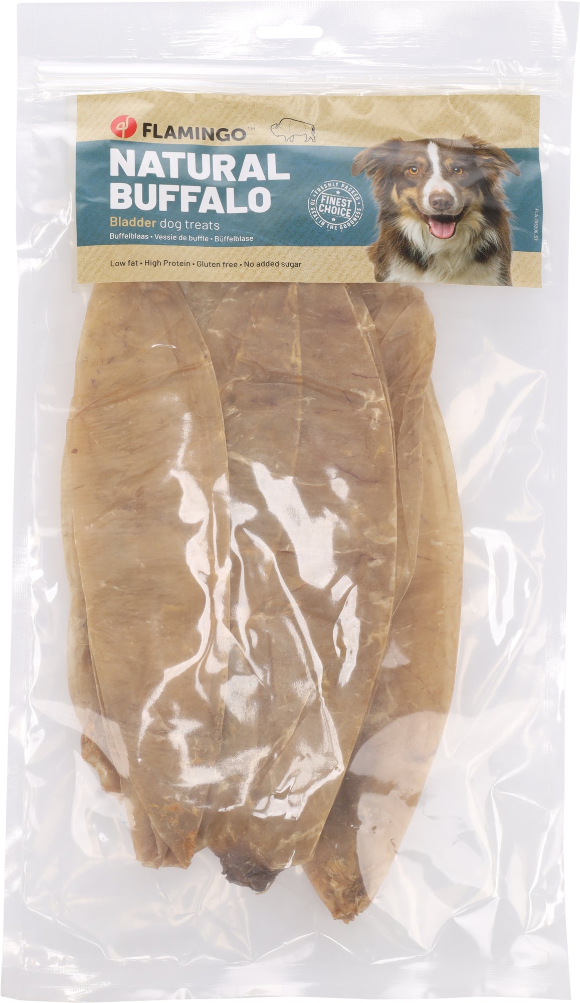 FLAMINGO CANE SNACK NATURE VESCICA DI BUFALO 100 GR