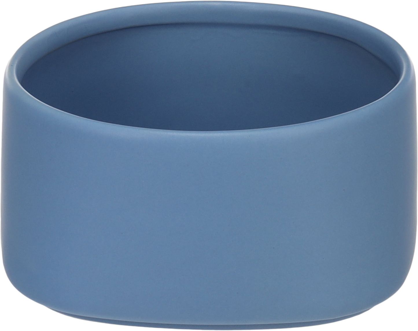 FLAMINGO CIOTOLA IN CERAMICA "ZARA" ROTONDA 1000 ML AZZURRO