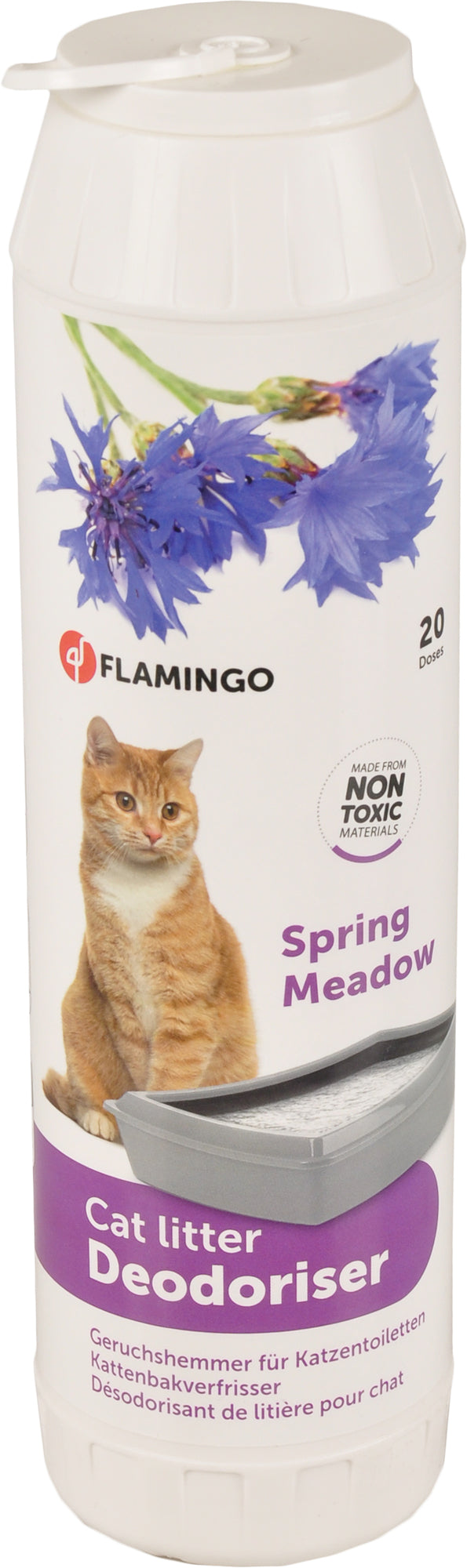 FLAMINGO GATTO DEODORANTE PER LETTIERA SPRING MEADOW