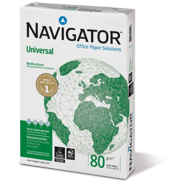 Navigator Risma Carta "A4" Universale Per Stampante Cf. (500 Fogli)