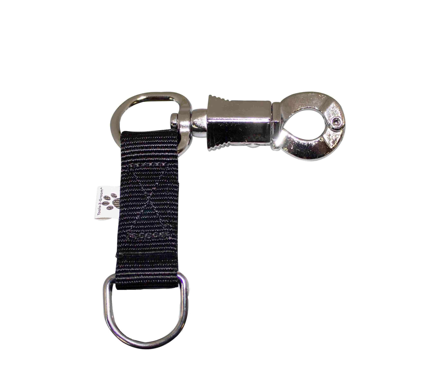TOOLS-2-GROOM GANCIO DI SICUREZZA CON ANELLO A "D"
