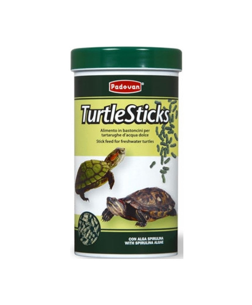 PADOVAN TARTARUGHE D'ACQUA DOLCE TURTLE STICKS ALIMENTO IN BASTONCINI 70 GR