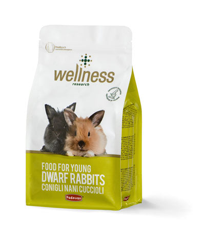 PADOVAN WELLNESS CONIGLI NANI CUCCIOLI 1 KG alimento per cani e gatti | Pet Care Italia