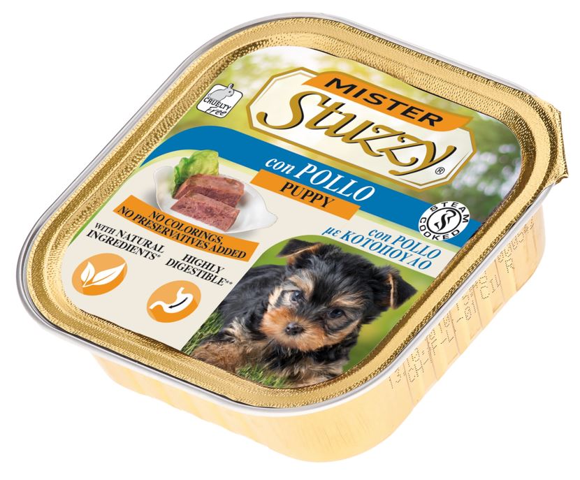 STUZZY CANE PATE' VASCHETTA PUPPY POLLO 150 GR
