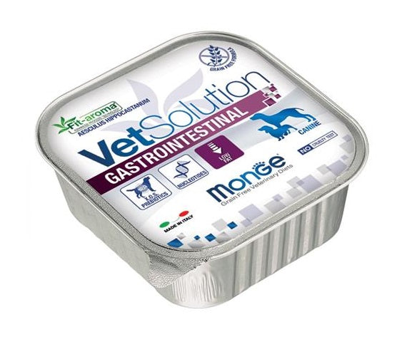 MONGE CANE VET SOLUTION GASTROINTESTINAL VASCHETTA 150 GR