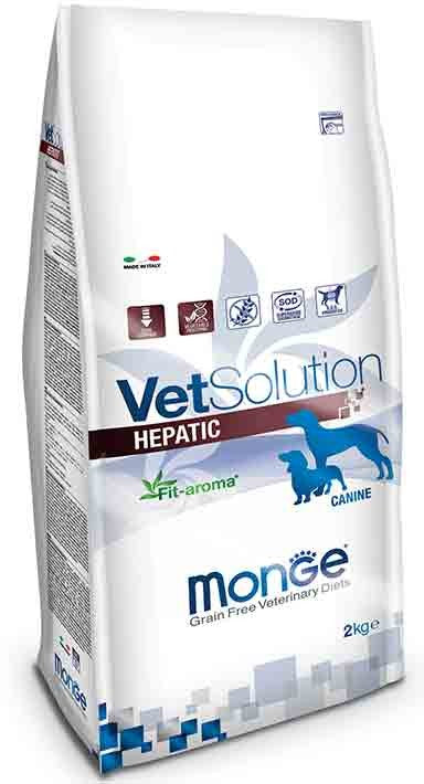 MONGE CANE VET SOLUTION HEPATIC 12 KG