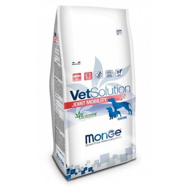 MONGE CANE VET SOLUTION JOINT MOBILITY 12 KG alimento per cani e gatti | Pet Care Italia