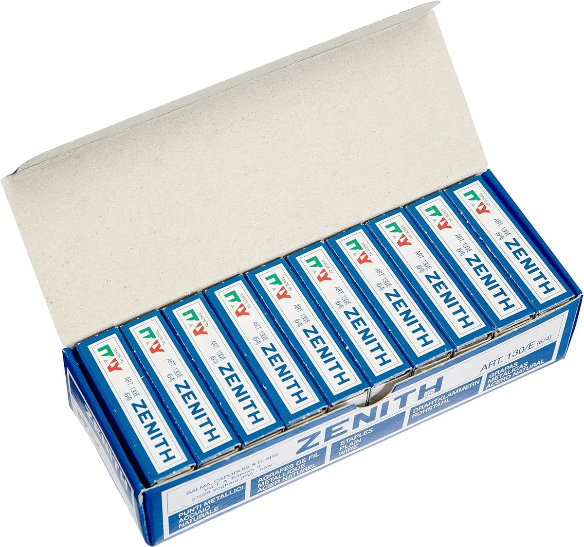 ZENITH PUNTI METALLICI 6/4 CF. 10 confezioni (10.000 PUNTI)