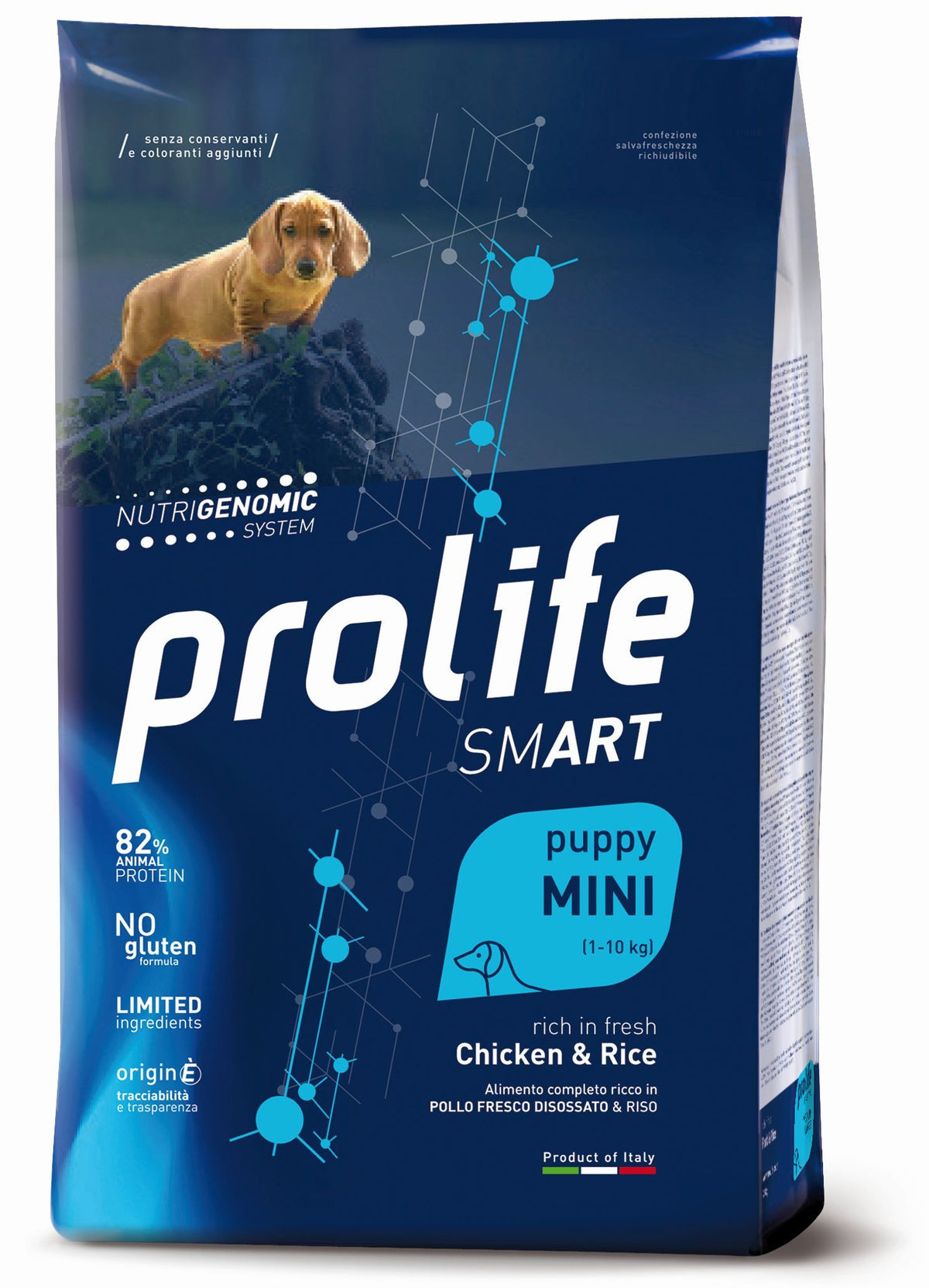 PROLIFE CANE SMART PUPPY MINI POLLO & RISO 2 KG