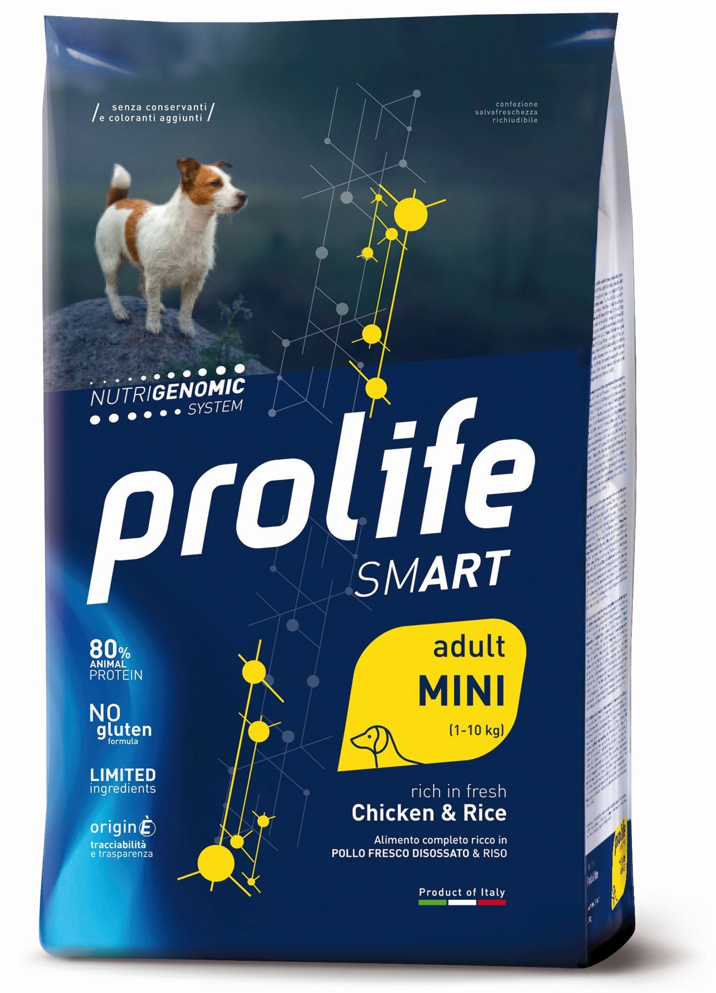 PROLIFE CANE SMART ADULTO MINI POLLO & RISO 2 KG