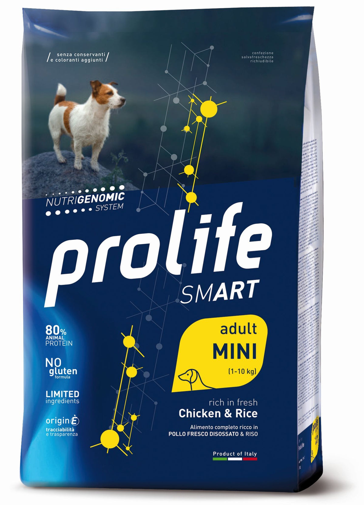 PROLIFE CANE SMART ADULTO MINI POLLO & RISO 2 KG
