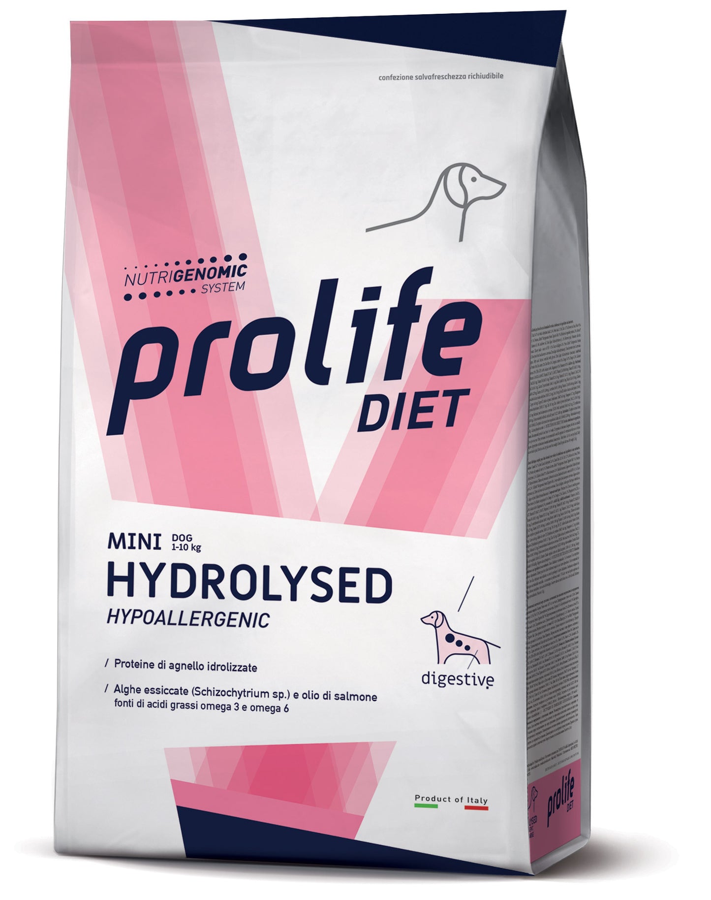 PROLIFE CANE DIET HYDROLISED MINI AGNELLO 5 KG