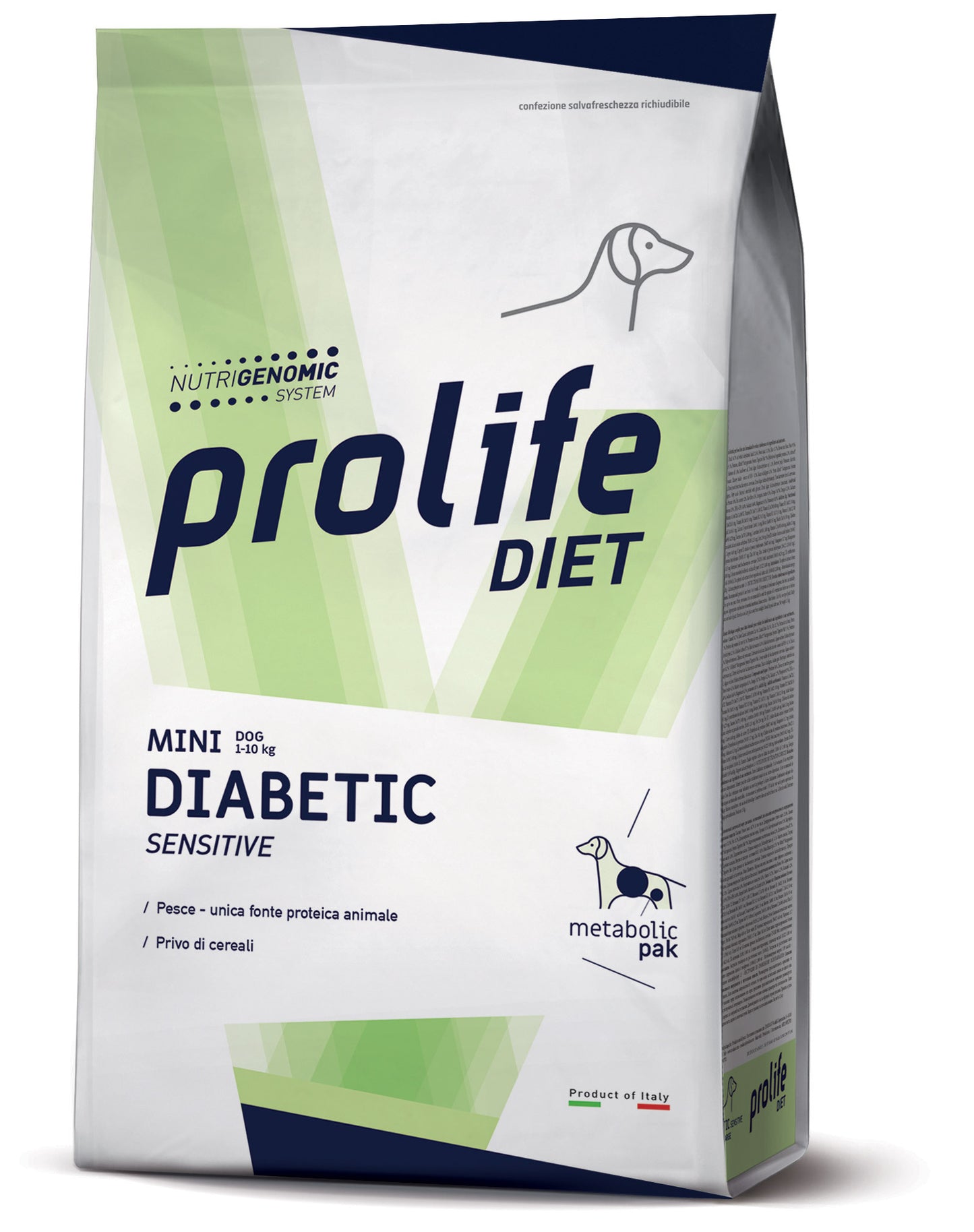 PROLIFE CANE DIET DIABETIC SENSITIVE MINI 1,5 KG