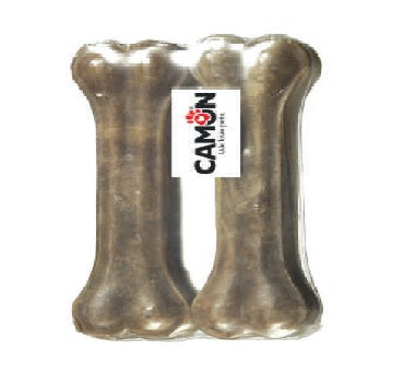 CAMON CANE SNACK OSSO DI PELLE BOVINA CF. (2 PZ x 16,5 CM) 240 GR