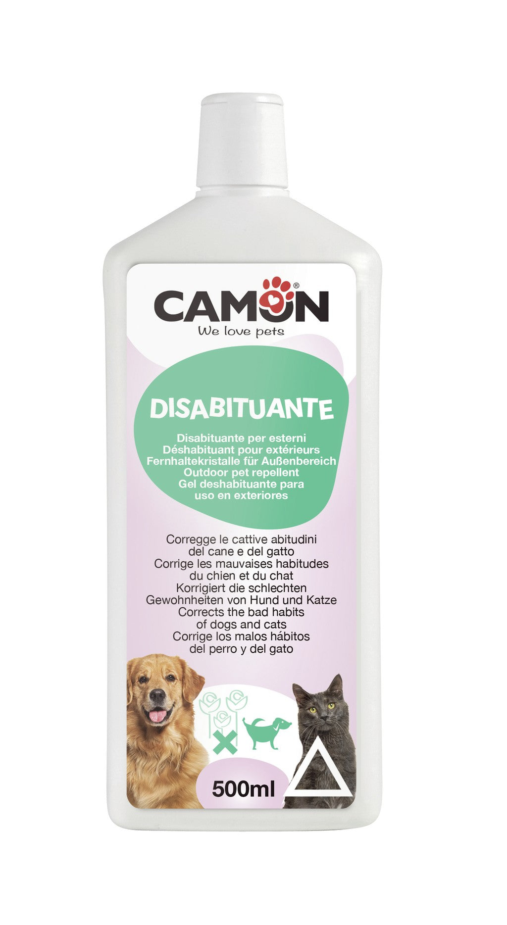 CAMON DISABITUANTE IN CRISTALLI PER ESTERNO 500 ML