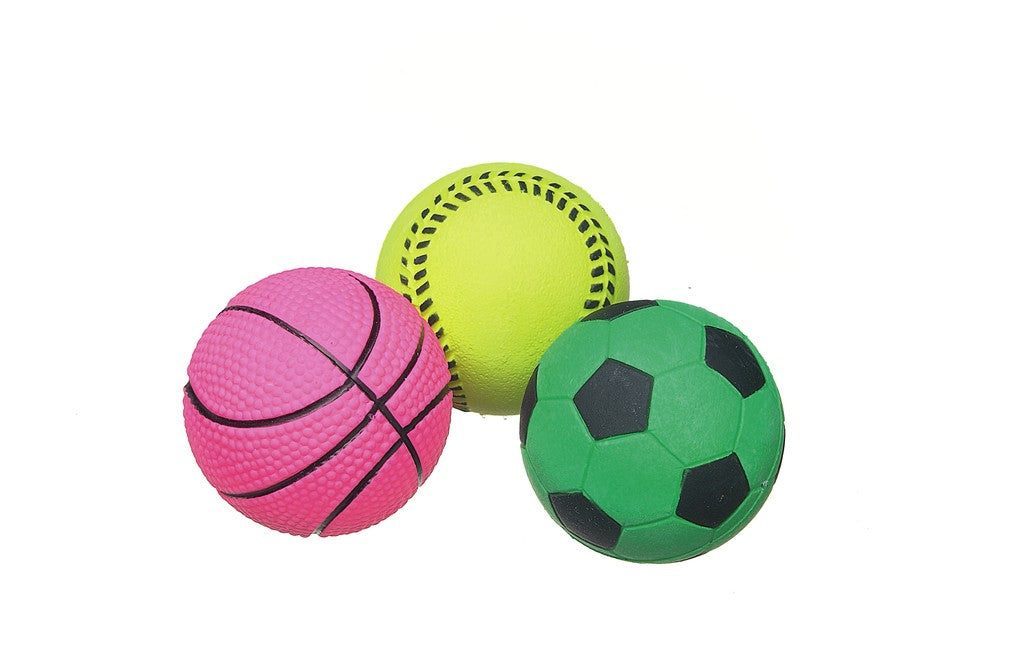 CAMON CANE GIOCO PALLA IN GOMMA "SPORT" 6,3 CM