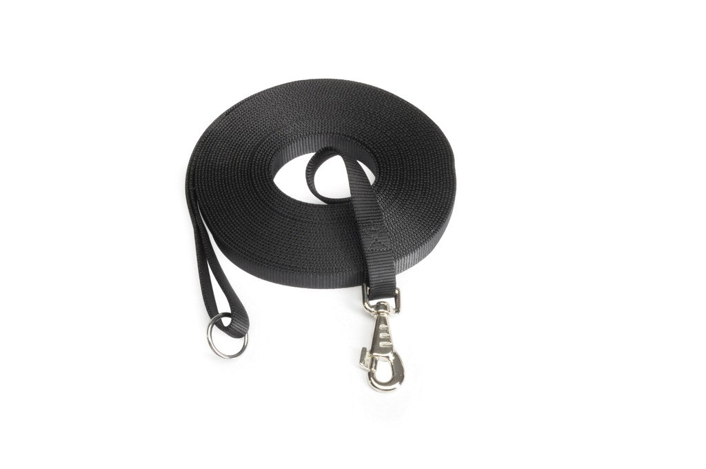 CAMON CANE GUINZAGLIO IN NYLON 15 MM x 10 MT NERO