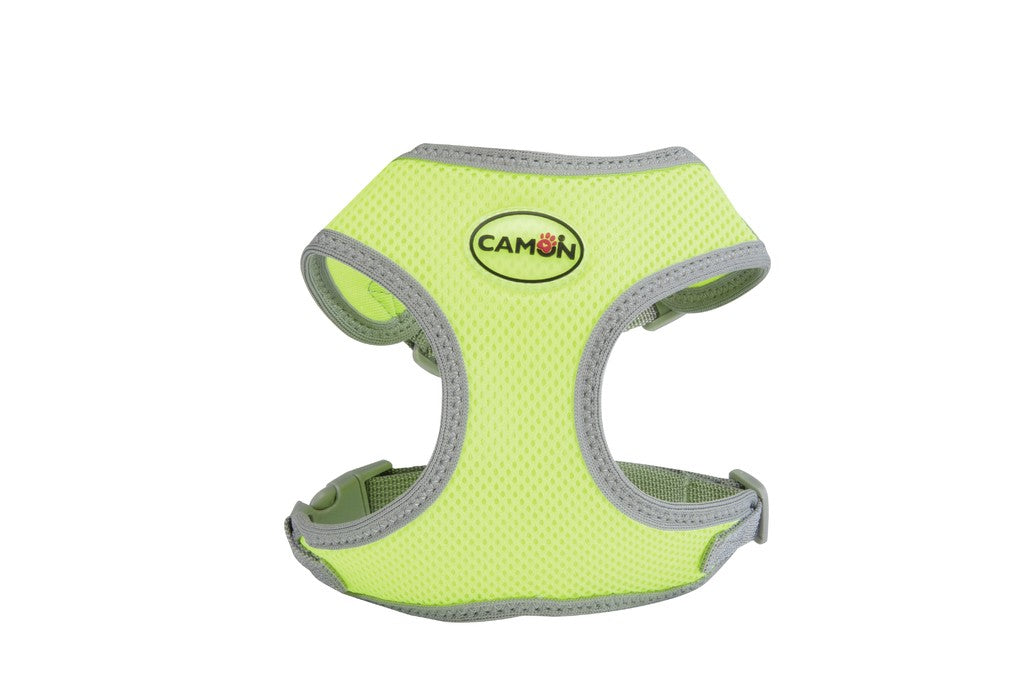 CAMON CANE PETTORINA "MESH" DOPPIA REGOLAZIONE TG. XSMALL GIALLO FLUO
