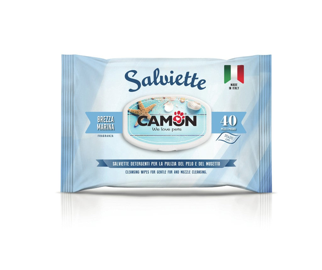 CAMON SALVIETTE DETERGENTI 40 PZ BREZZA MARINA